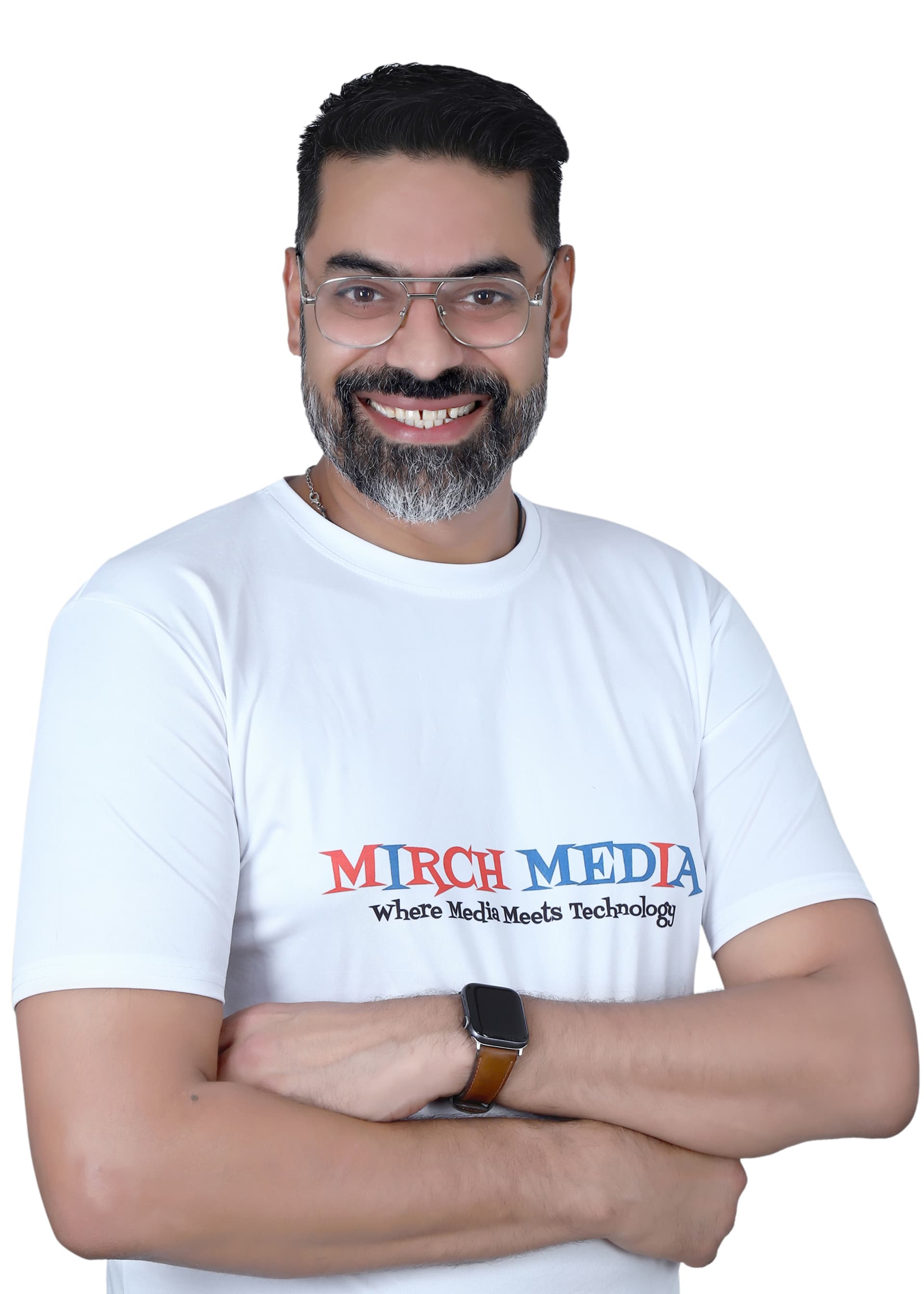 Vivek Thapar, founder and CEO of Mirch Media NYC