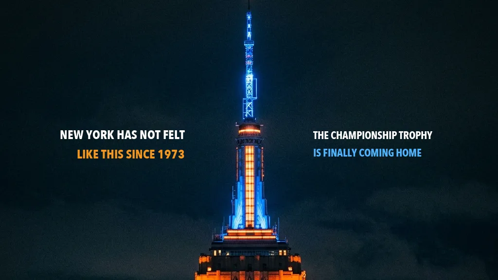 New York Has Not Felt Like This Since 1973 — The Championship Trophy is Finally Coming Home
