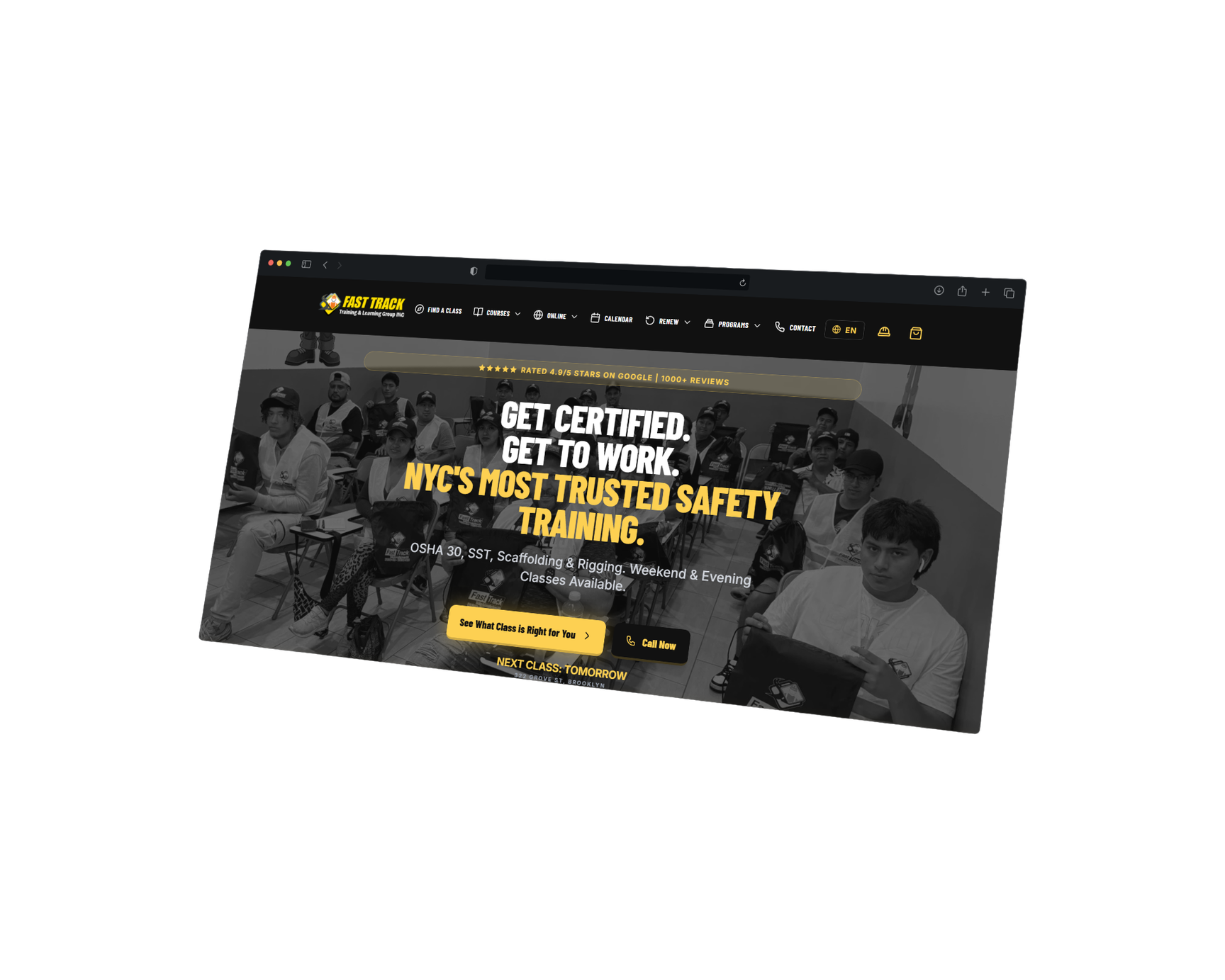 Fast Track Training & Learning Group — NYC's Most Trusted Safety Training Center